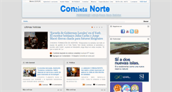 Desktop Screenshot of contintanorte.com.ar